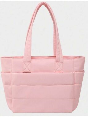 Women’s Padded Tote Bag — Pink